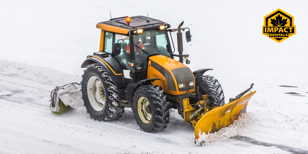 Tips for Using a Tractor During the Winter - Impact Rentals