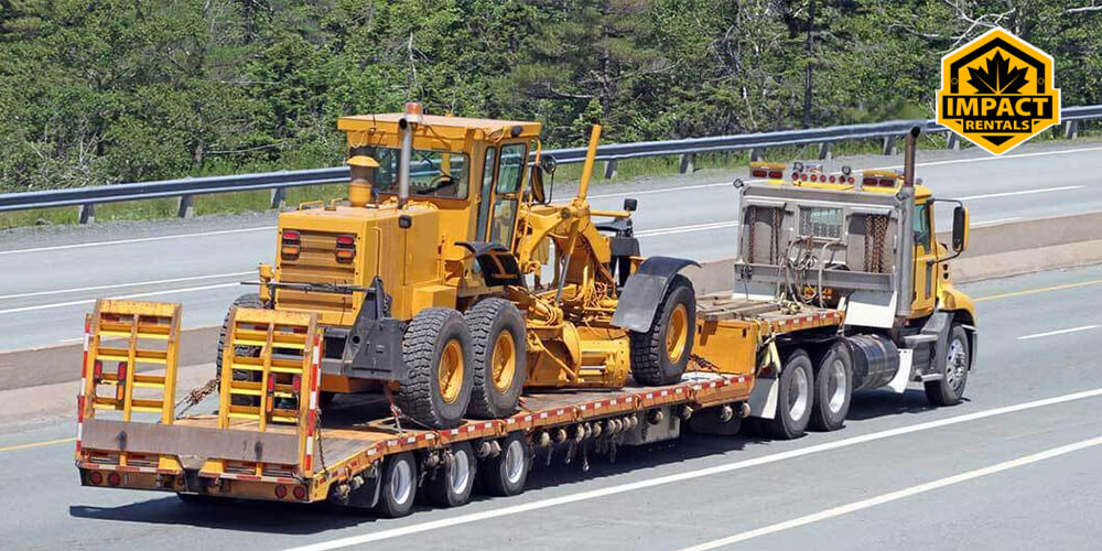 How to Transport Materials to a Construction Site - Impact rentals