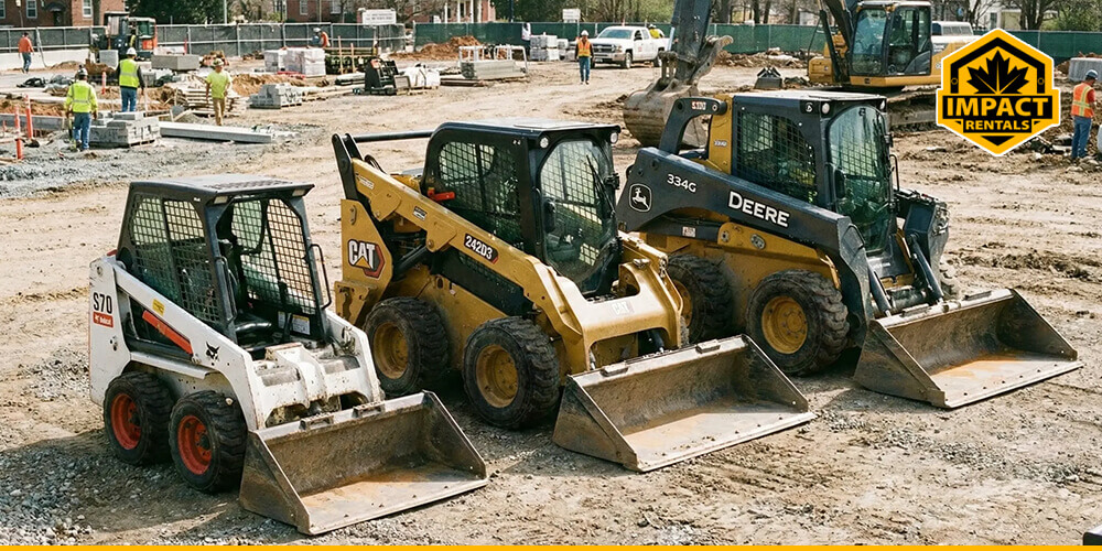 How to Choose the Right Skid Steer Size for Your Construction Project - impact Rentals