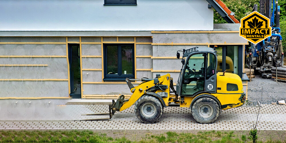 Heavy Equipment Rental for Residential Construction - Impact rentals